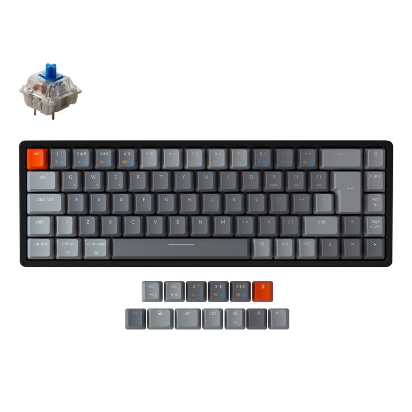 Keychron K6 Wireless Mechanical Keyboard (UK ISO Layout) Free shipping