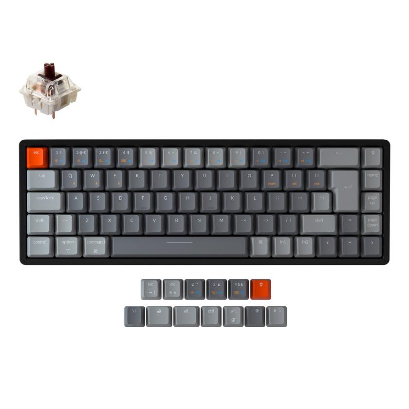 Keychron K6 Wireless Mechanical Keyboard (UK ISO Layout) Free shipping