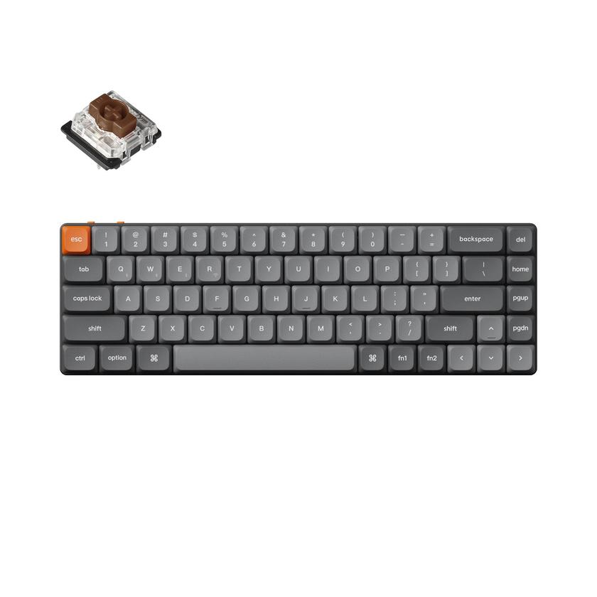 Keychron K7 Max QMK/VIA Wireless Custom Mechanical Keyboard Free shipping