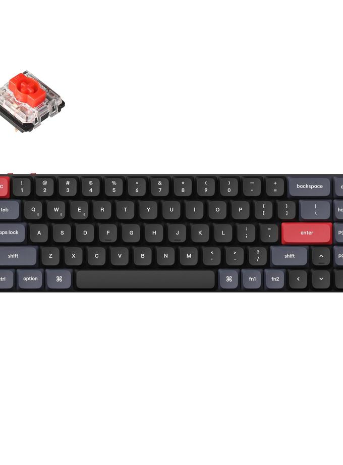 Keychron K7 Pro QMK/VIA Wireless Custom Mechanical Keyboard New Arrival