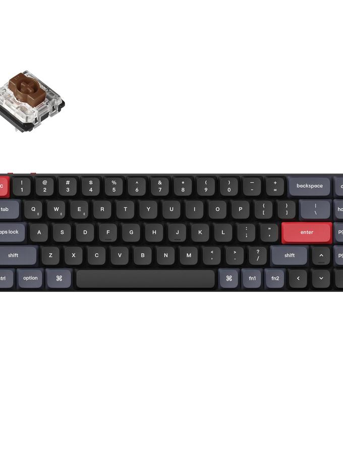 Keychron K7 Pro QMK/VIA Wireless Custom Mechanical Keyboard New Arrival