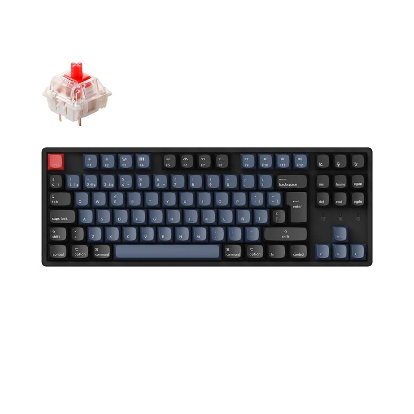 Keychron K8 Pro QMK/VIA Wireless Mechanical Keyboard ISO Layout Collection Same Day Delivery