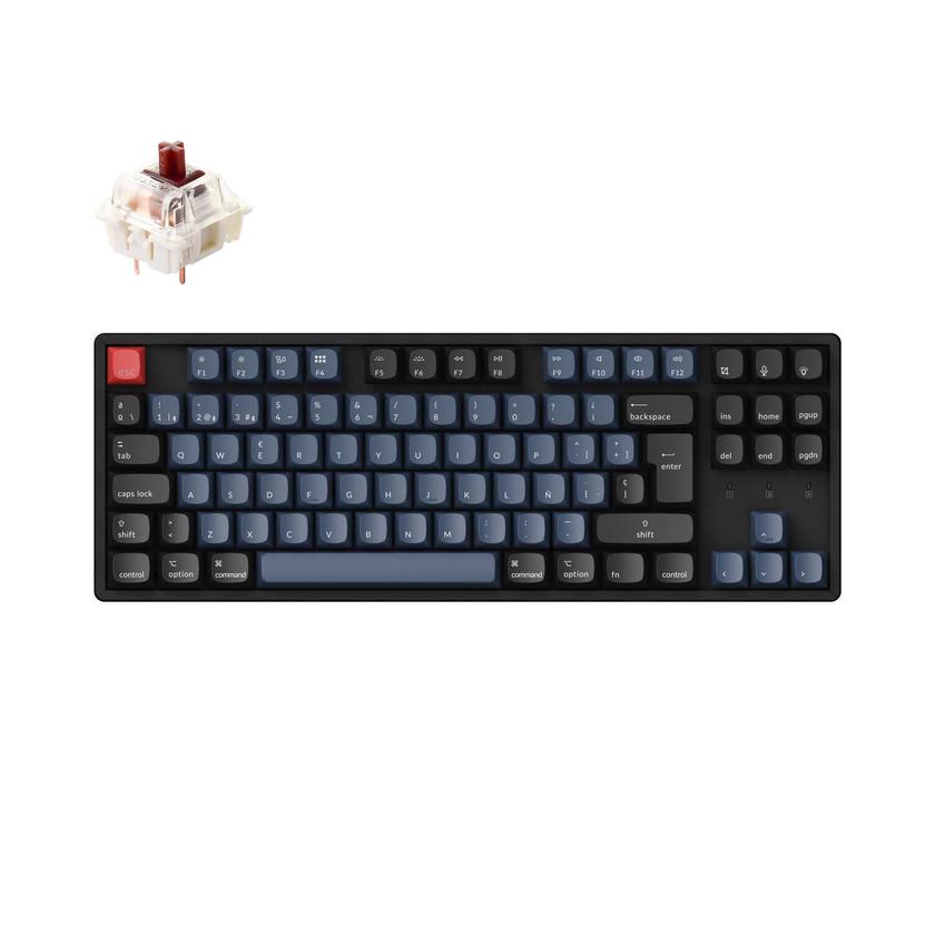 Keychron K8 Pro QMK/VIA Wireless Mechanical Keyboard ISO Layout Collection Same Day Delivery