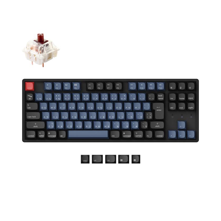 Keychron K8 Pro QMK/VIA Wireless Mechanical Keyboard (Japan JIS Layout) High Quality