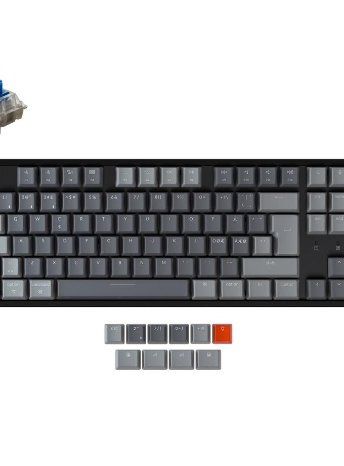 Keychron K8 Wireless Mechanical Keyboard (Nordic ISO Layout) High Quality