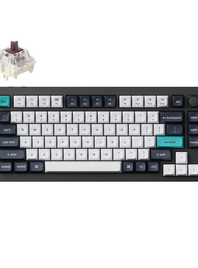 Keychron Q1 Max QMK/VIA Wireless Custom Mechanical Keyboard New Arrival