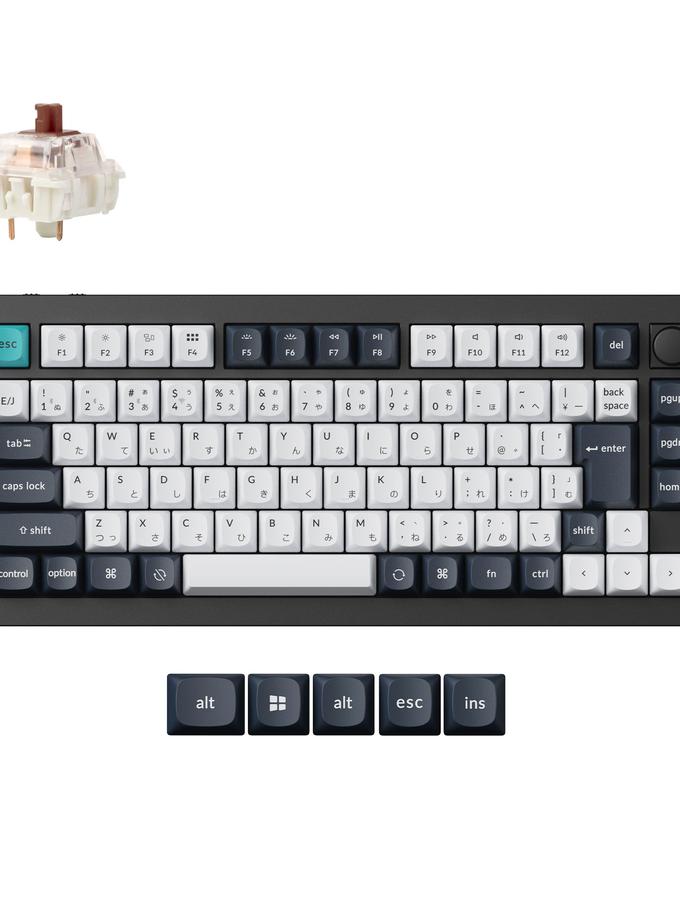 Keychron Q1 Max QMK Wireless Custom Mechanical Keyboard (Japan JIS Layout) Best Buy