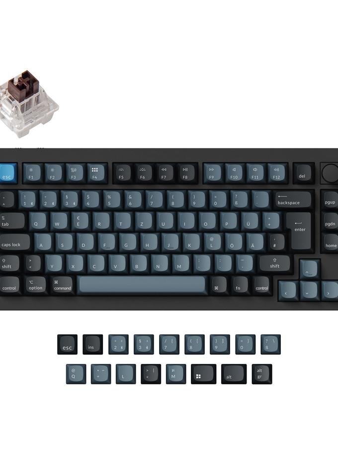 Keychron Q1 Pro QMK/VIA Wireless Custom Mechanical Keyboard ISO Layout Collection New Arrival