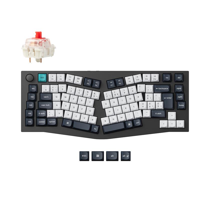 Keychron Q10 Max (Alice Layout) QMK Custom Mechanical Keyboard ISO Layout Collection Best Seller