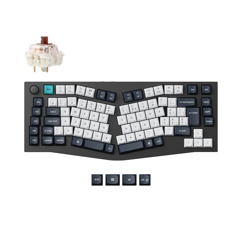 Keychron Q10 Max (Alice Layout) QMK Custom Mechanical Keyboard ISO Layout Collection Best Seller