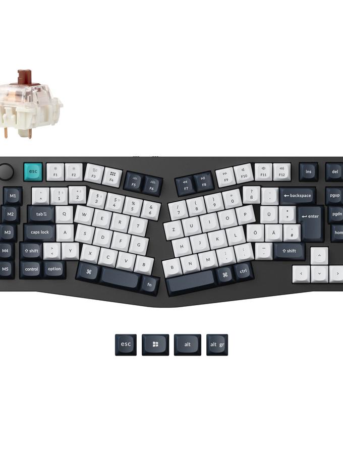 Keychron Q10 Max (Alice Layout) QMK Custom Mechanical Keyboard ISO Layout Collection Best Seller