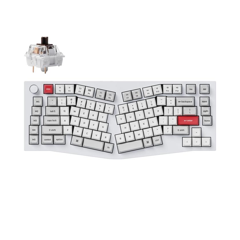 Keychron Q10 Pro (Alice Layout) QMK/VIA Wireless Custom Mechanical Keyboard New Arrival