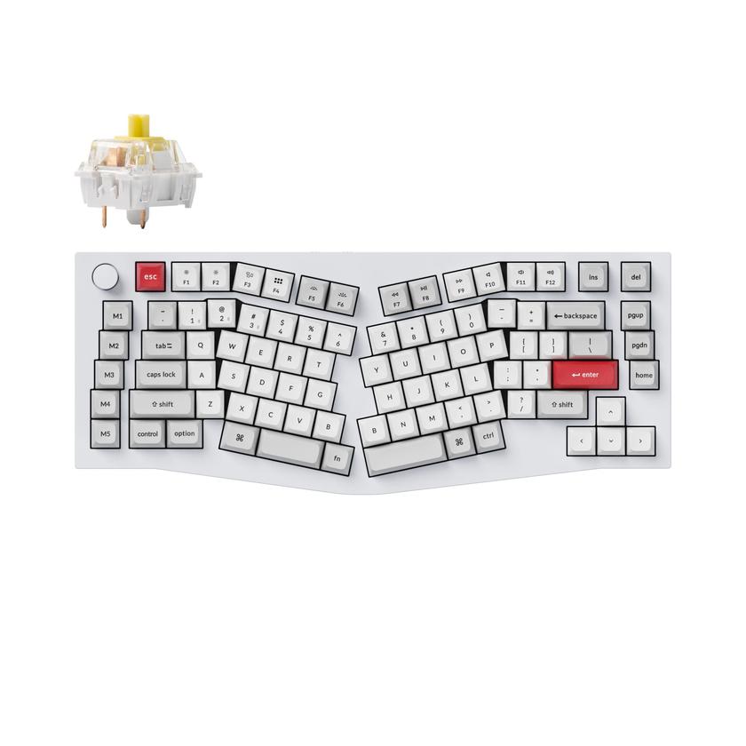 Keychron Q10 Pro (Alice Layout) QMK/VIA Wireless Custom Mechanical Keyboard New Arrival