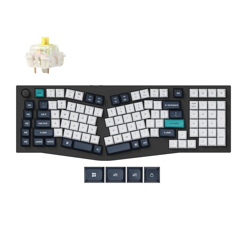 Keychron Q13 Max (Alice Layout) QMK Wireless Custom Mechanical Keyboard Best Buy