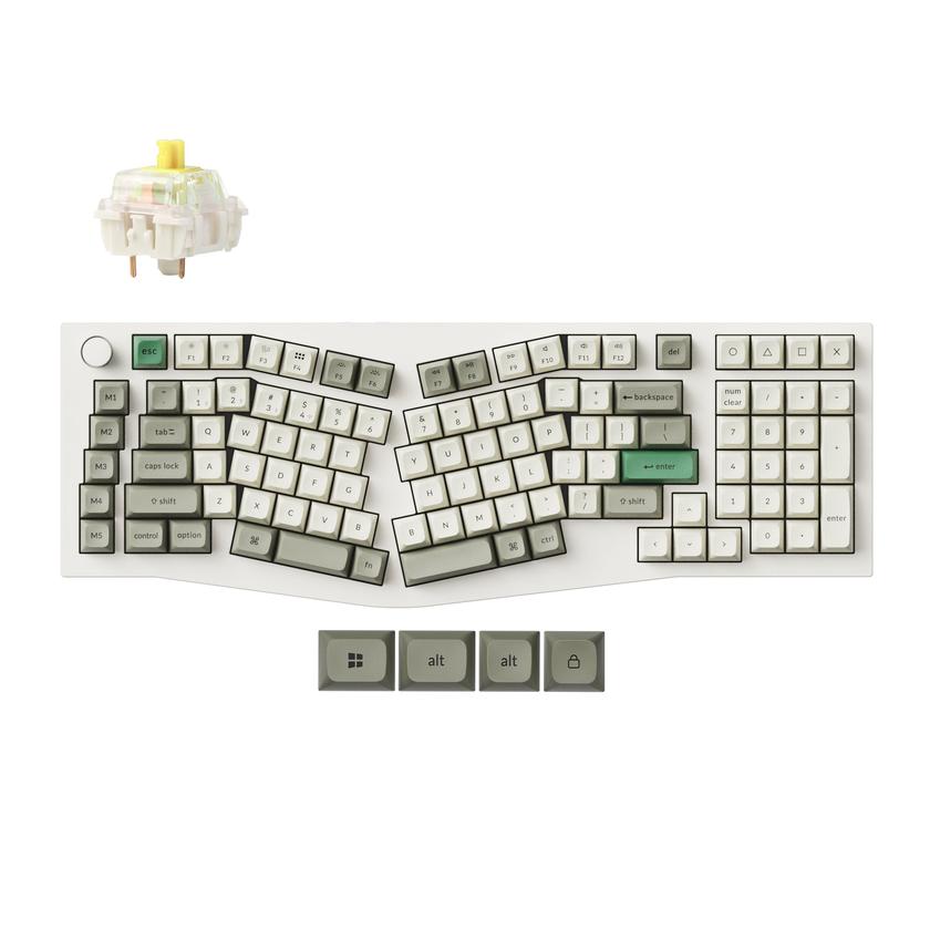 Keychron Q13 Max (Alice Layout) QMK Wireless Custom Mechanical Keyboard Best Buy