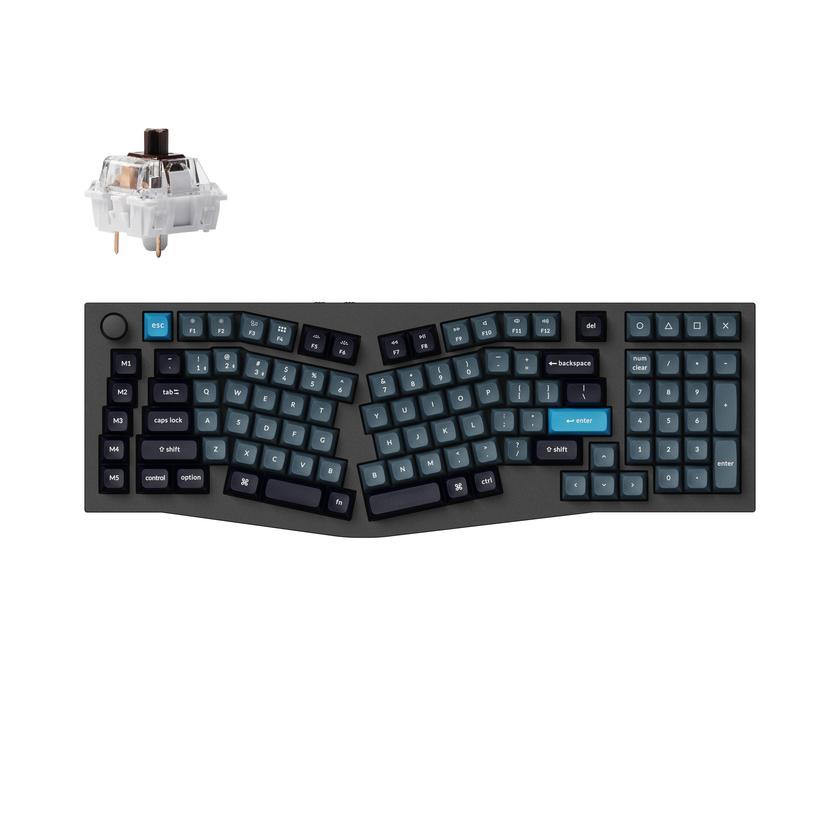 Keychron Q13 Pro (Alice Layout) QMK/VIA Wireless Custom Mechanical Keyboard Best Buy