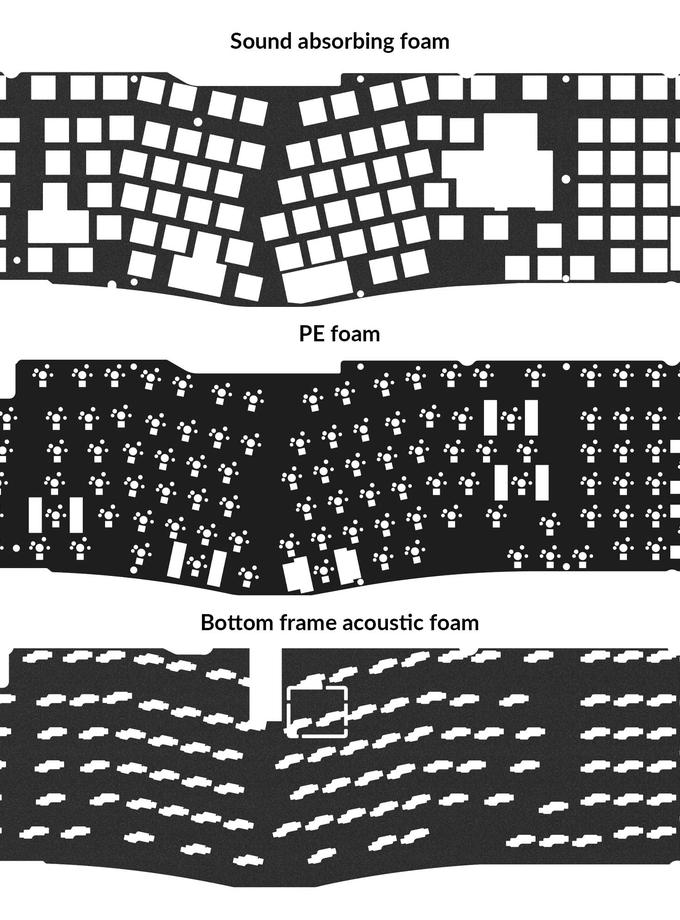 Keychron Q13 Pro / Q13 Max Acoustic Upgrade Kit Best Buy