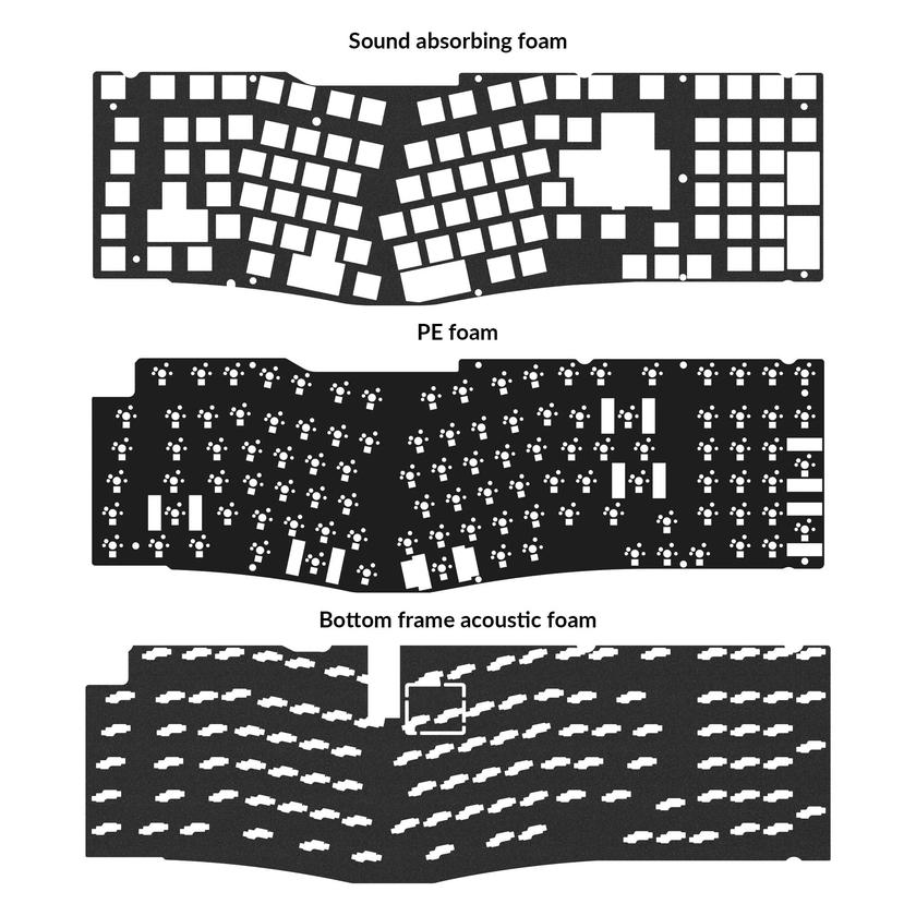 Keychron Q13 Pro / Q13 Max Acoustic Upgrade Kit Best Buy