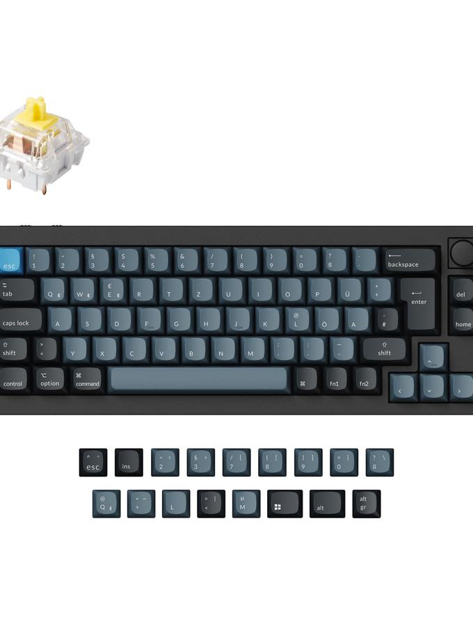 Keychron Q2 Pro QMK/VIA Wireless Custom Mechanical Keyboard ISO Layout Collection Same Day Delivery