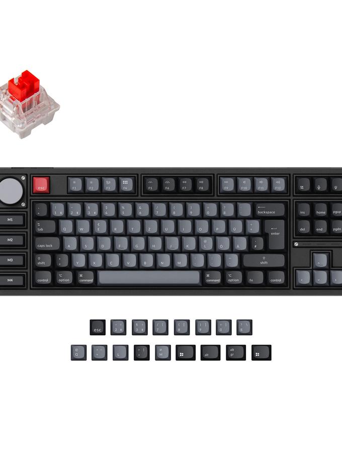 Keychron Q3 Pro QMK/VIA Wireless Custom Mechanical Keyboard ISO Layout Collection Same Day Delivery