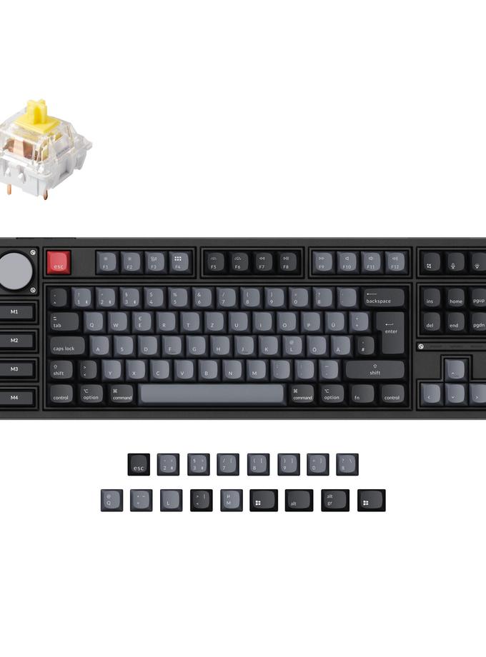 Keychron Q3 Pro QMK/VIA Wireless Custom Mechanical Keyboard ISO Layout Collection Same Day Delivery