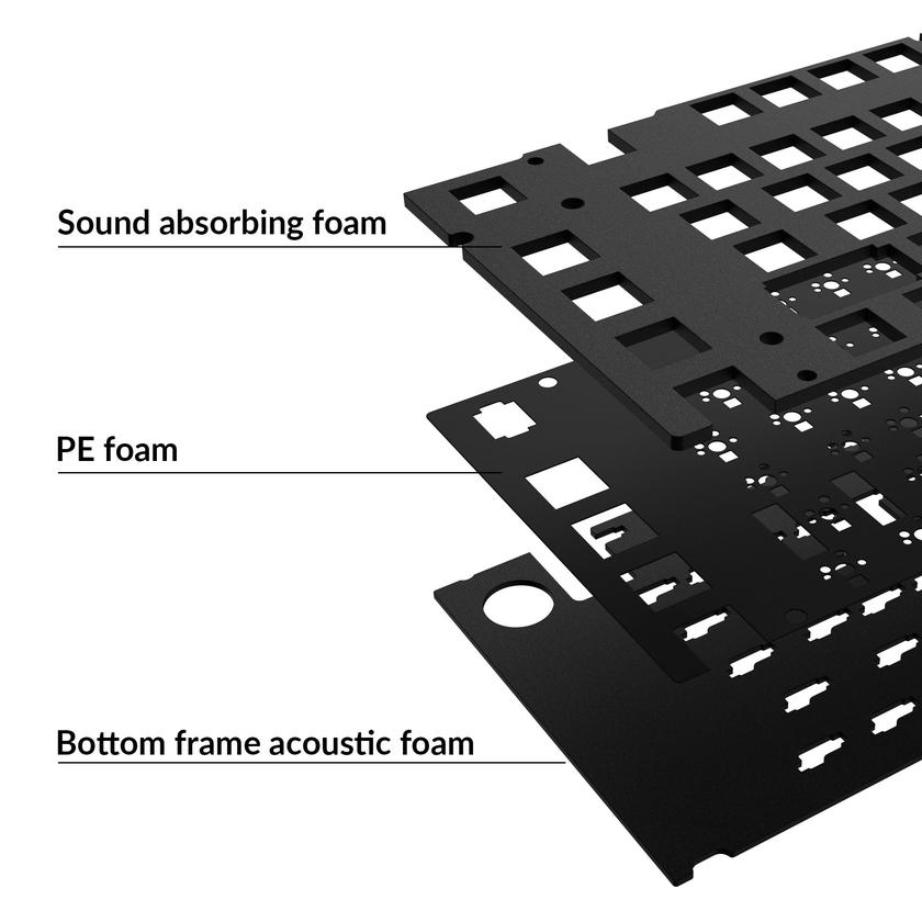 Keychron Q3 Pro SE Acoustic Upgrade Kit Free shipping