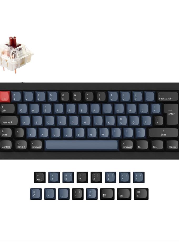 Keychron Q4 QMK Custom Mechanical Keyboard ISO Layout Collection New Arrival