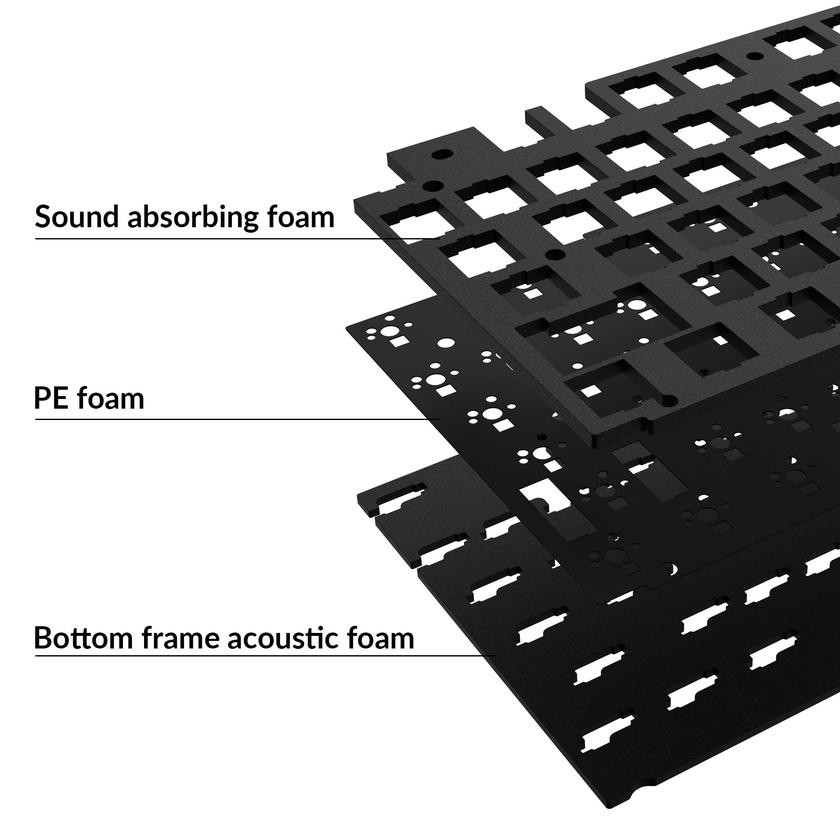 Keychron Q5 Pro / Q5 Max Acoustic Upgrade Kit Free shipping