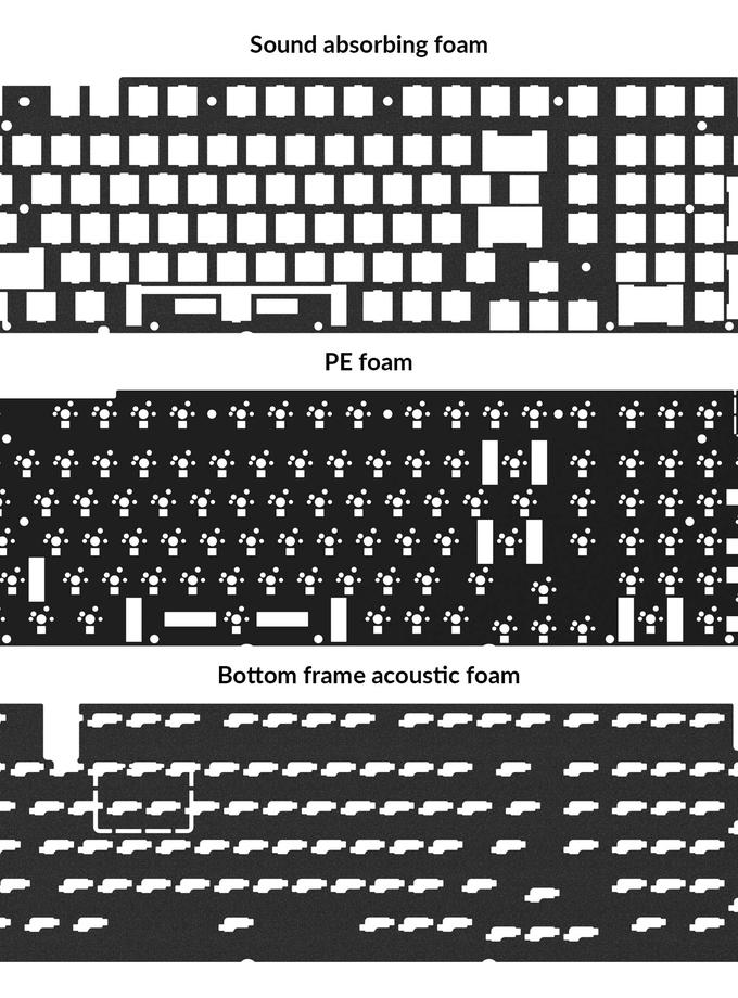 Keychron Q5 Pro / Q5 Max Acoustic Upgrade Kit Free shipping
