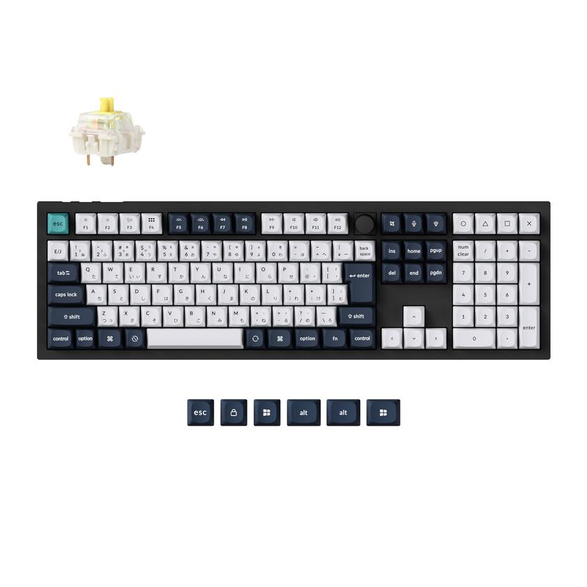 Keychron Q6 Max QMK/VIA Wireless Custom Mechanical Keyboard (Japan JIS Layout) New Arrival