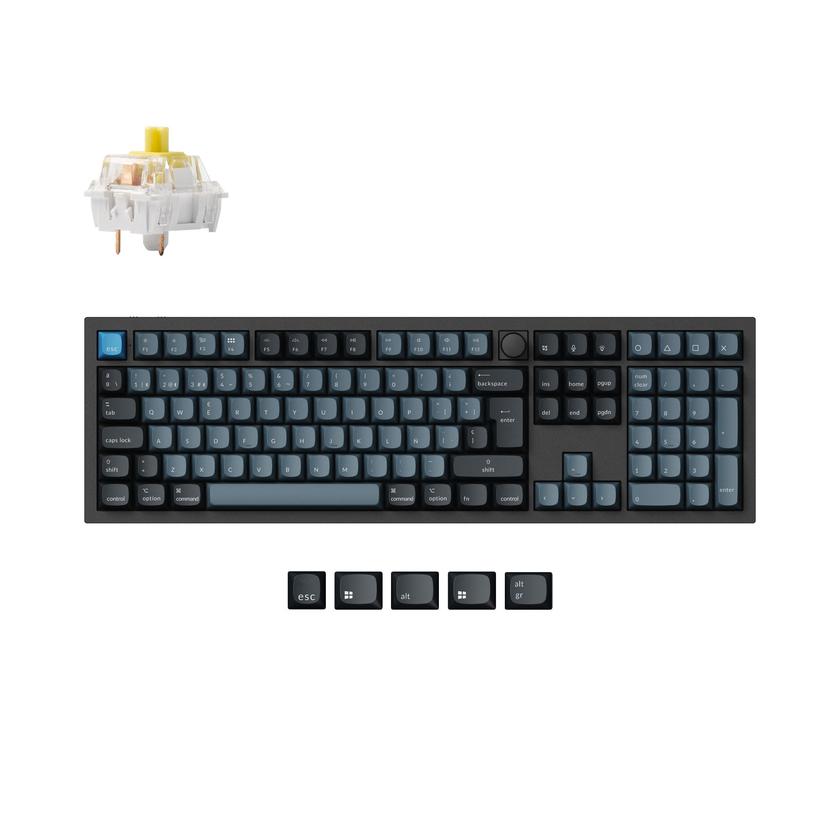 Keychron Q6 Pro QMK/VIA Wireless Custom Mechanical Keyboard ISO Layout Collection Same Day Delivery