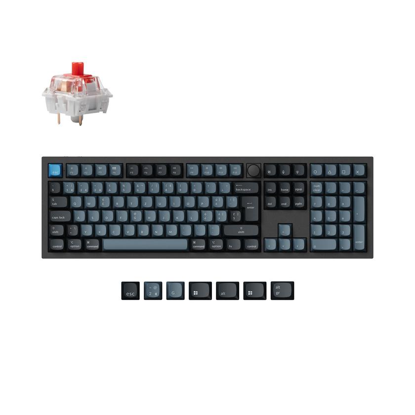 Keychron Q6 Pro QMK/VIA Wireless Custom Mechanical Keyboard ISO Layout Collection Same Day Delivery