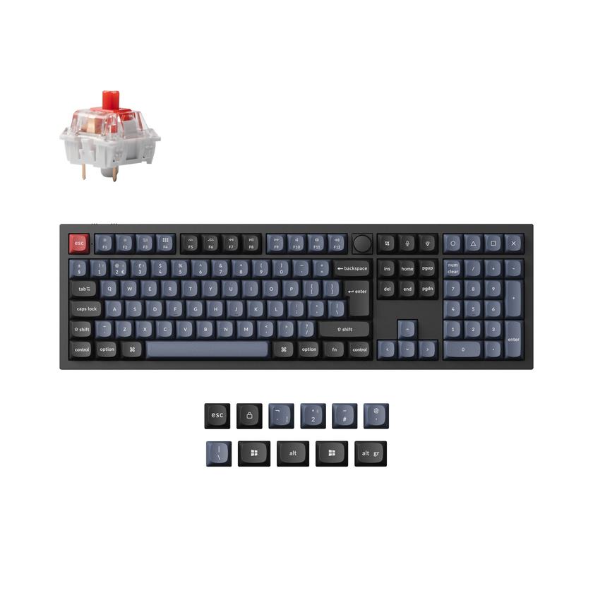 Keychron Q6 Pro QMK/VIA Wireless Custom Mechanical Keyboard ISO Layout Collection Same Day Delivery