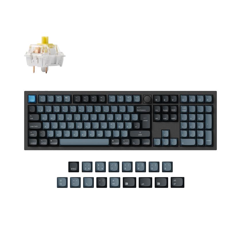 Keychron Q6 Pro QMK/VIA Wireless Custom Mechanical Keyboard ISO Layout Collection Same Day Delivery