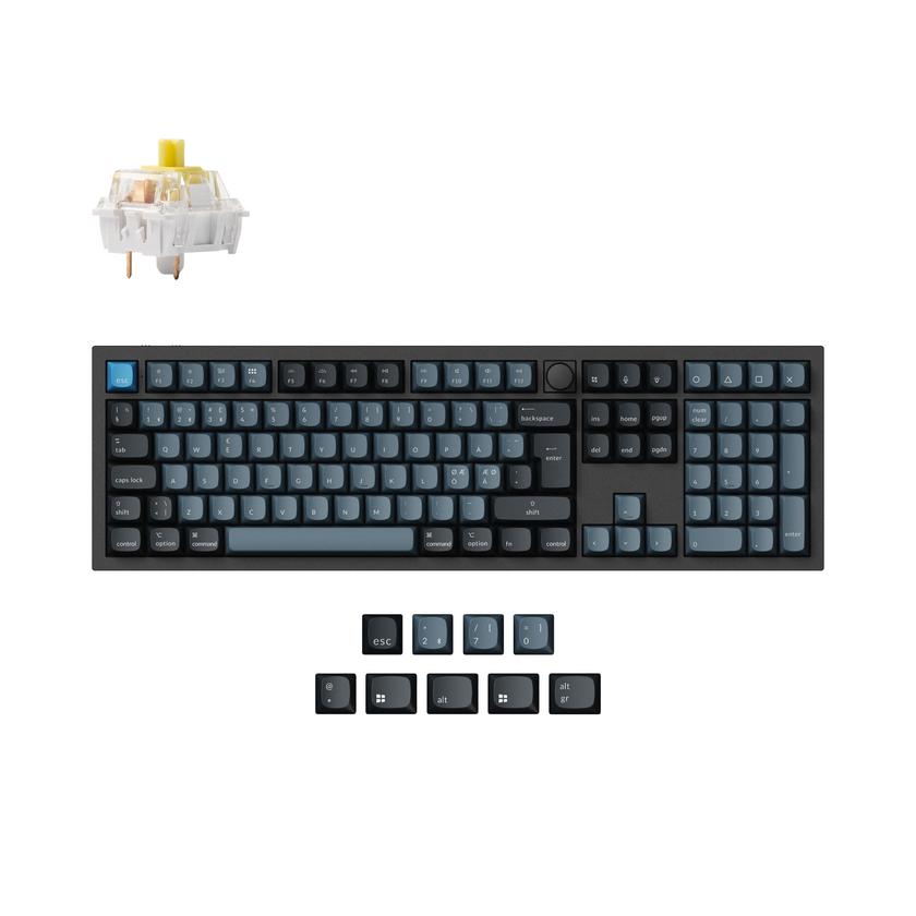 Keychron Q6 Pro QMK/VIA Wireless Custom Mechanical Keyboard ISO Layout Collection Same Day Delivery