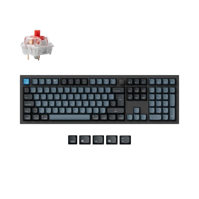 Keychron Q6 Pro QMK/VIA Wireless Custom Mechanical Keyboard ISO Layout Collection Same Day Delivery