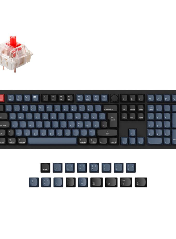 Keychron Q6 QMK Custom Mechanical Keyboard ISO Layout Collection New Arrival