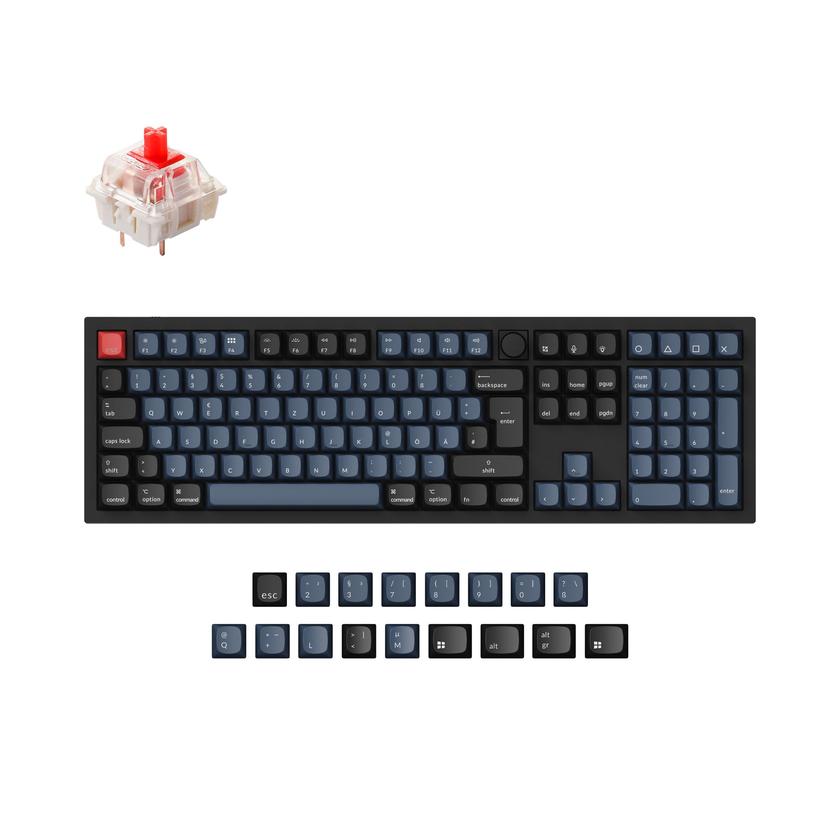 Keychron Q6 QMK Custom Mechanical Keyboard ISO Layout Collection New Arrival