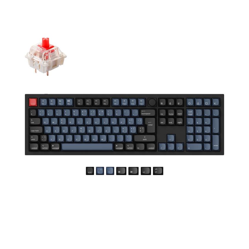 Keychron Q6 QMK Custom Mechanical Keyboard ISO Layout Collection New Arrival