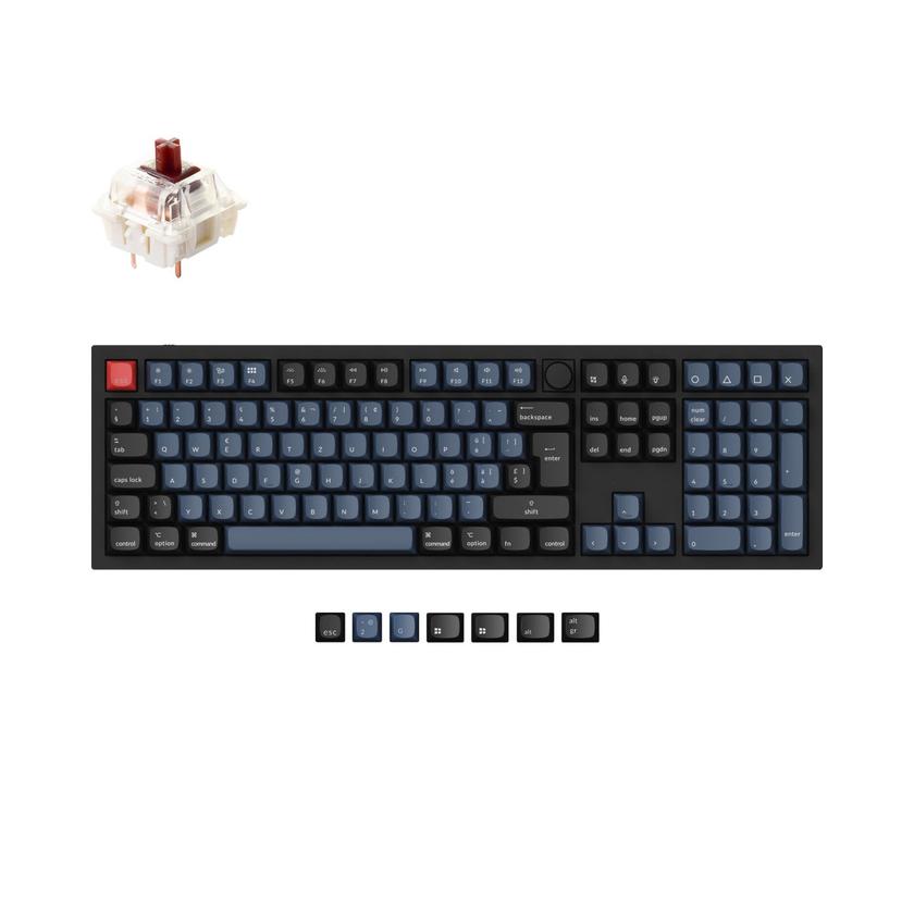 Keychron Q6 QMK Custom Mechanical Keyboard ISO Layout Collection New Arrival