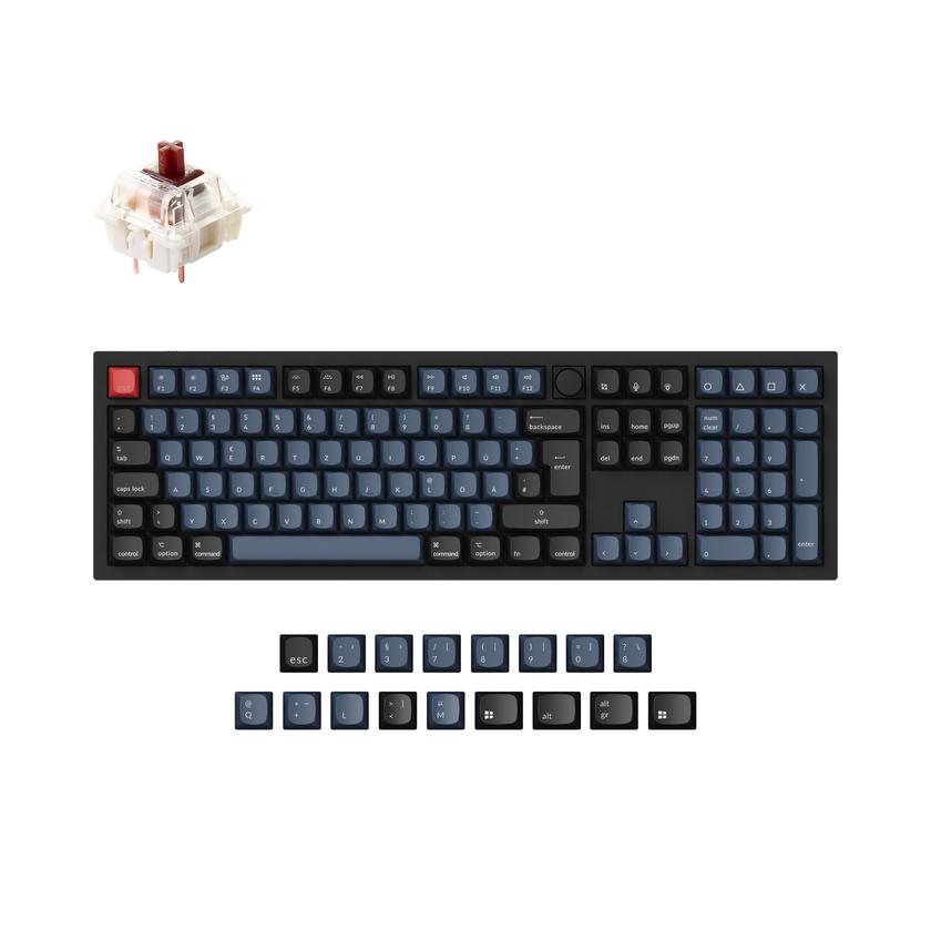 Keychron Q6 QMK Custom Mechanical Keyboard ISO Layout Collection New Arrival