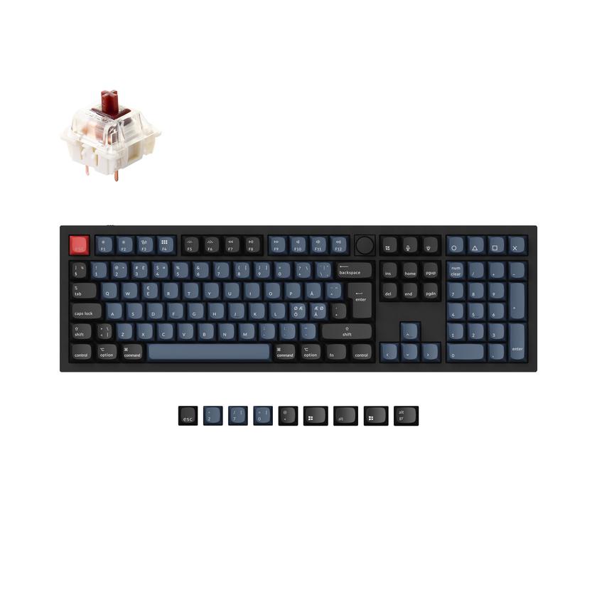 Keychron Q6 QMK Custom Mechanical Keyboard ISO Layout Collection New Arrival