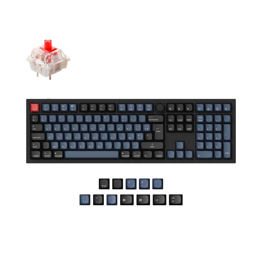 Keychron Q6 QMK Custom Mechanical Keyboard ISO Layout Collection New Arrival