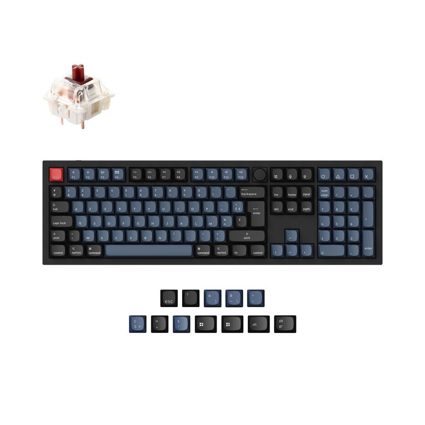 Keychron Q6 QMK Custom Mechanical Keyboard ISO Layout Collection New Arrival