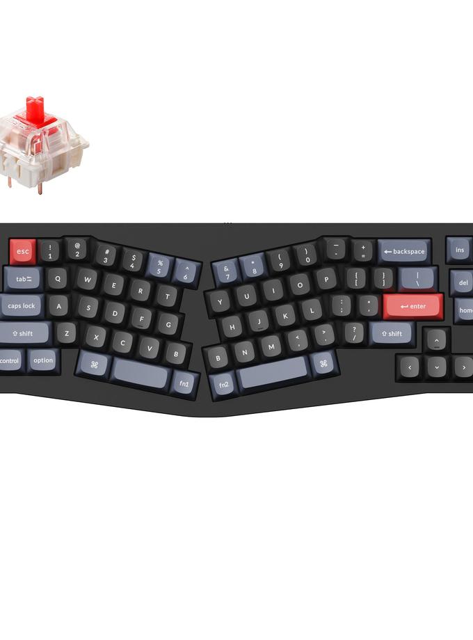 Keychron Q8 (Alice Layout) QMK Custom Mechanical Keyboard Best Seller