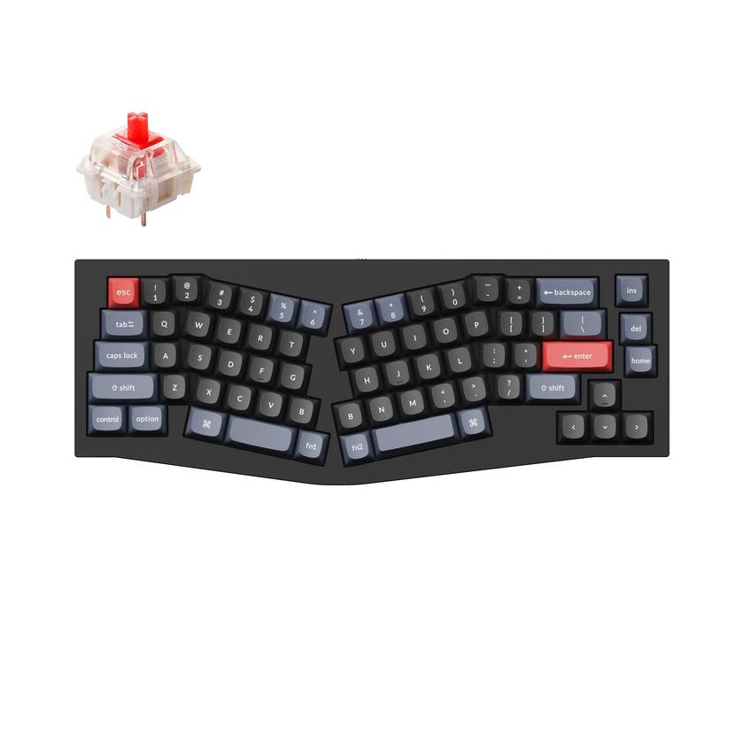 Keychron Q8 (Alice Layout) QMK Custom Mechanical Keyboard Best Seller