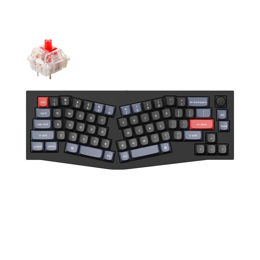 Keychron Q8 (Alice Layout) QMK Custom Mechanical Keyboard Best Seller