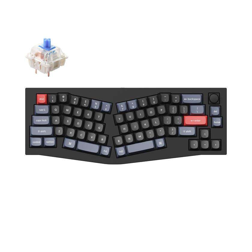 Keychron Q8 (Alice Layout) QMK Custom Mechanical Keyboard Best Seller