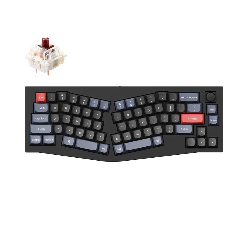 Keychron Q8 (Alice Layout) QMK Custom Mechanical Keyboard Best Seller