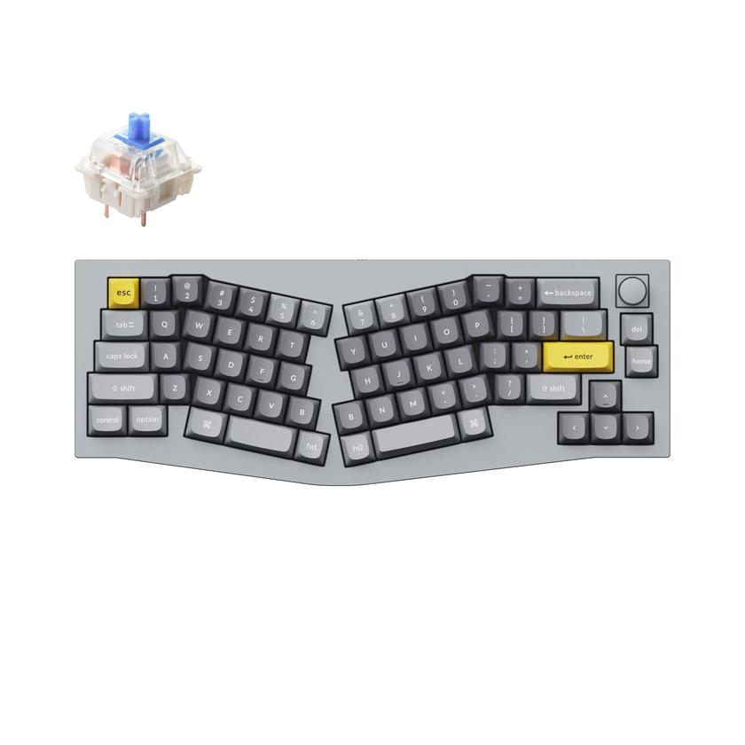 Keychron Q8 (Alice Layout) QMK Custom Mechanical Keyboard Best Seller